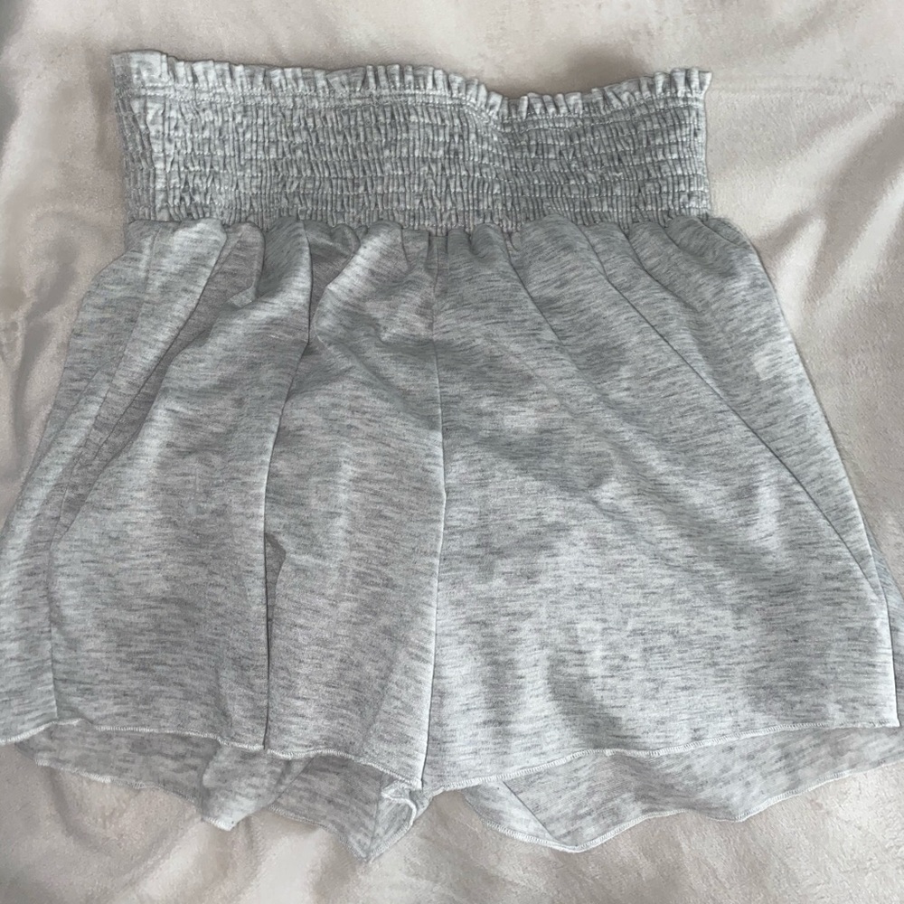 Shein smocked waist shorts